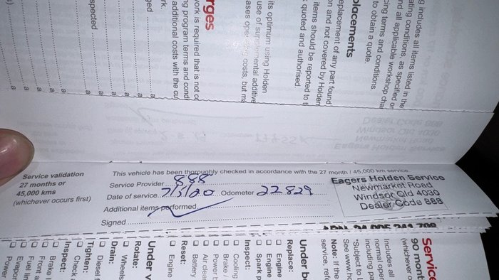 2017 Holden Captiva LTZ