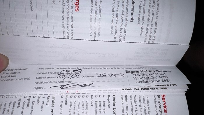 2017 Holden Captiva LTZ