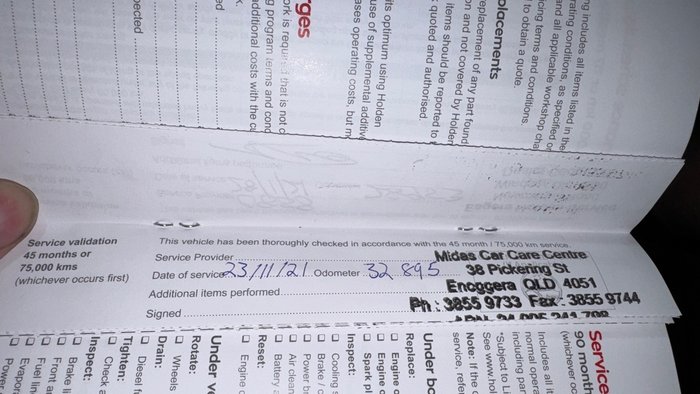 2017 Holden Captiva LTZ