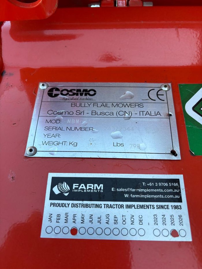 2024 Cosmo Tnbm155 1.55M Mulcher