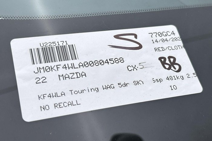 2022 Mazda CX-5 Touring