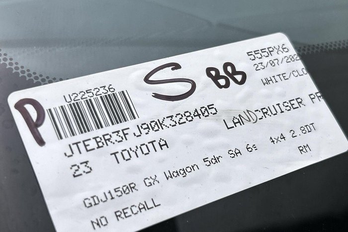 2023 Toyota Landcruiser Prado GX