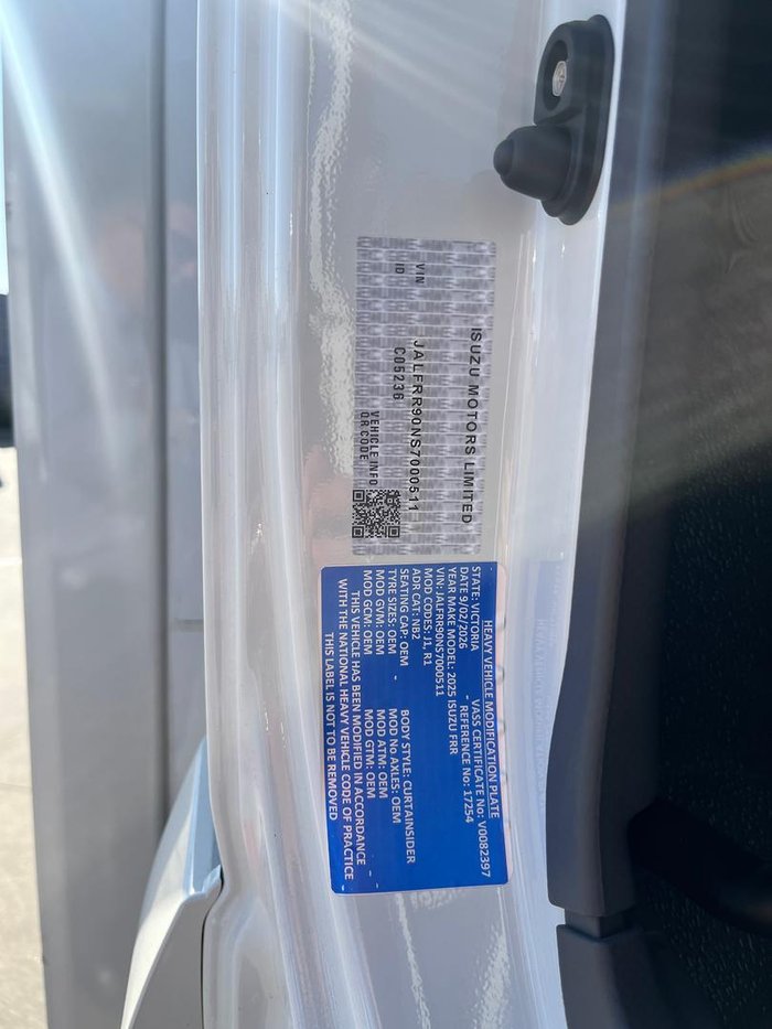 2025 Isuzu F Series FRR 110-240 AM D50