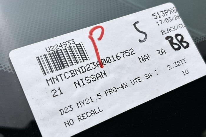 2021 Nissan Navara PRO-4X