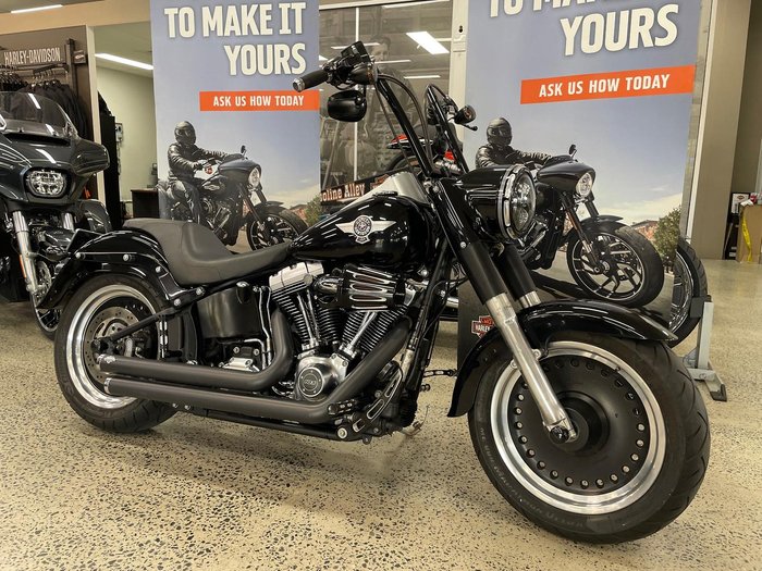 2013 Harley-Davidson Fat Boy Lo 1690 (FLSTFB) Softail Black