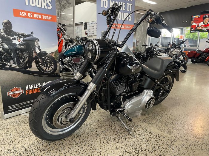 2013 Harley-Davidson Fat Boy Lo 1690 (FLSTFB) Softail Black