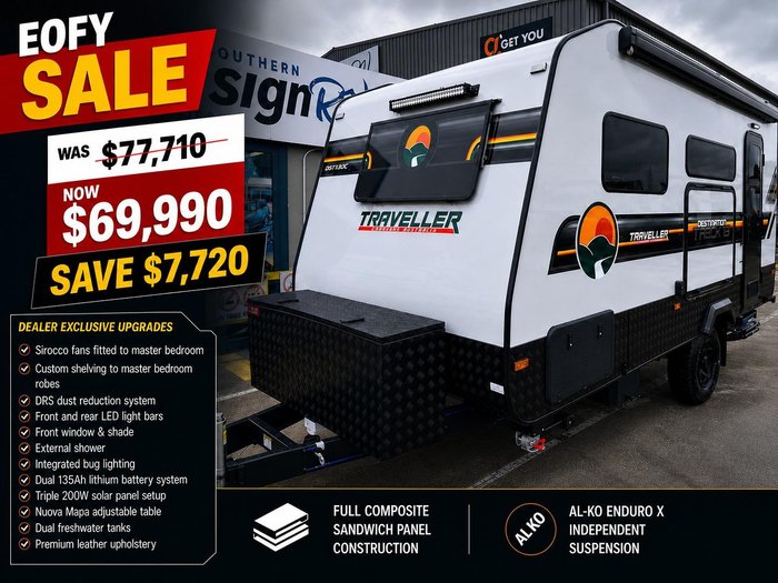 2026 Traveller Track 13'