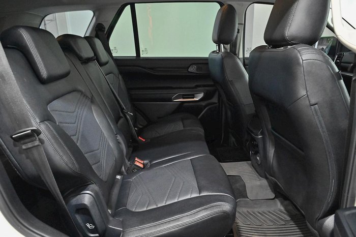 2025 Ford Everest Black Edition MY26.00 4X4 Dual Range Alabaster White