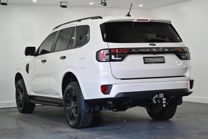 2025 Ford Everest Black Edition MY26.00 4X4 Dual Range Alabaster White