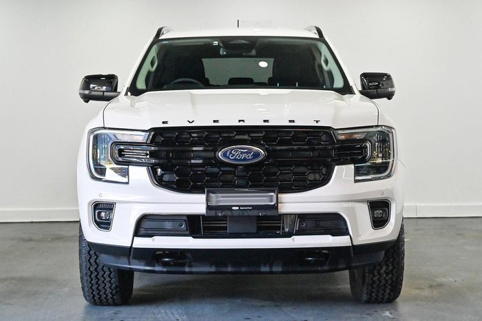 2025 Ford Everest Black Edition MY26.00 4X4 Dual Range Alabaster White