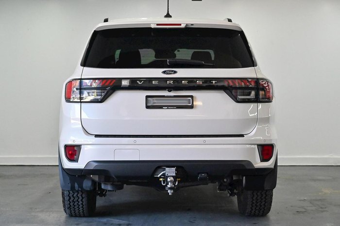 2025 Ford Everest Black Edition MY26.00 4X4 Dual Range Alabaster White