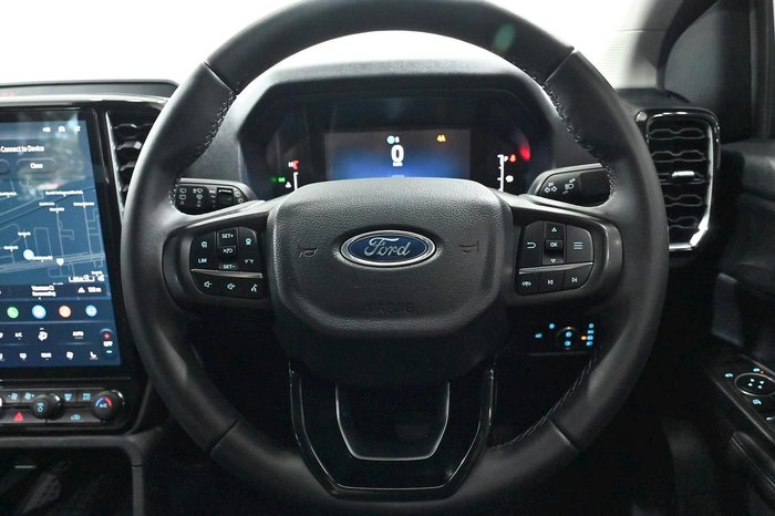 2025 Ford Everest Black Edition MY26.00 4X4 Dual Range Alabaster White