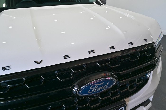 2025 Ford Everest Black Edition MY26.00 4X4 Dual Range Alabaster White