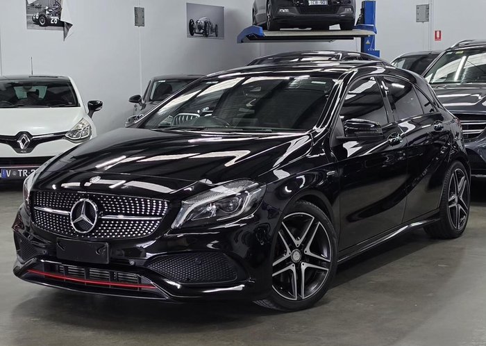 2017 Mercedes-Benz A-Class A250 Sport W176 Four Wheel Drive Black