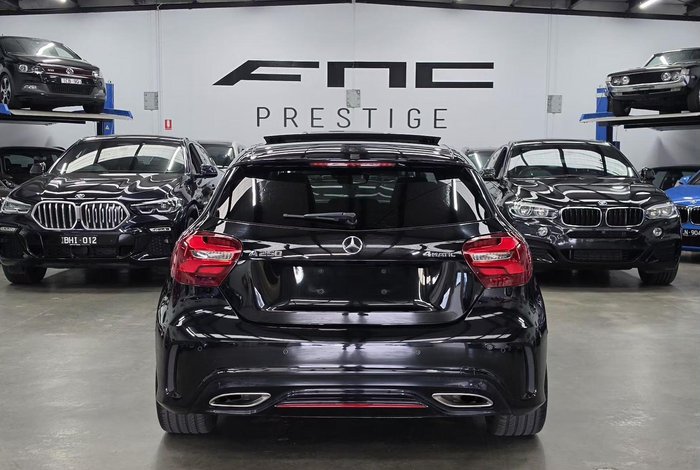 2017 Mercedes-Benz A-Class A250 Sport W176 Four Wheel Drive Black