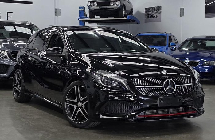 2017 Mercedes-Benz A-Class A250 Sport W176 Four Wheel Drive Black