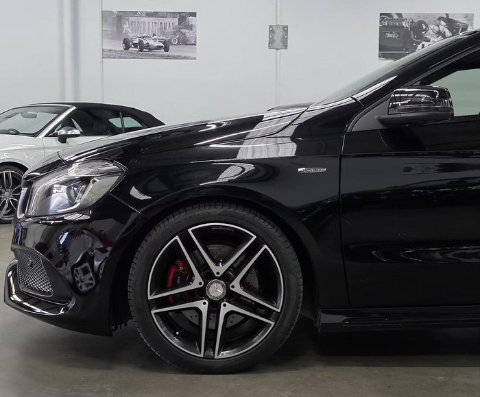 2017 Mercedes-Benz A-Class A250 Sport W176 Four Wheel Drive Black