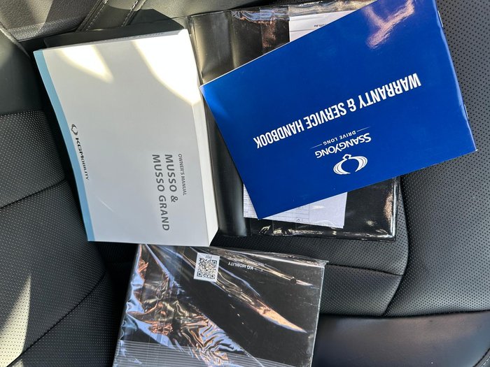 2024 KGM SsangYong Musso Ultimate Luxury Q261 MY24 4X4 Dual Range Indian Red