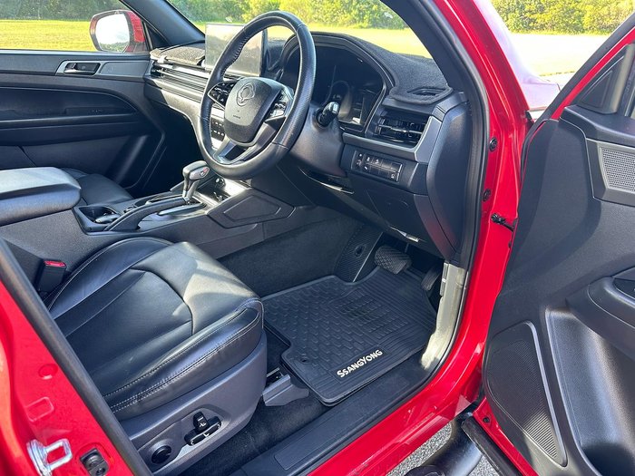 2024 KGM SsangYong Musso Ultimate Luxury Q261 MY24 4X4 Dual Range Indian Red