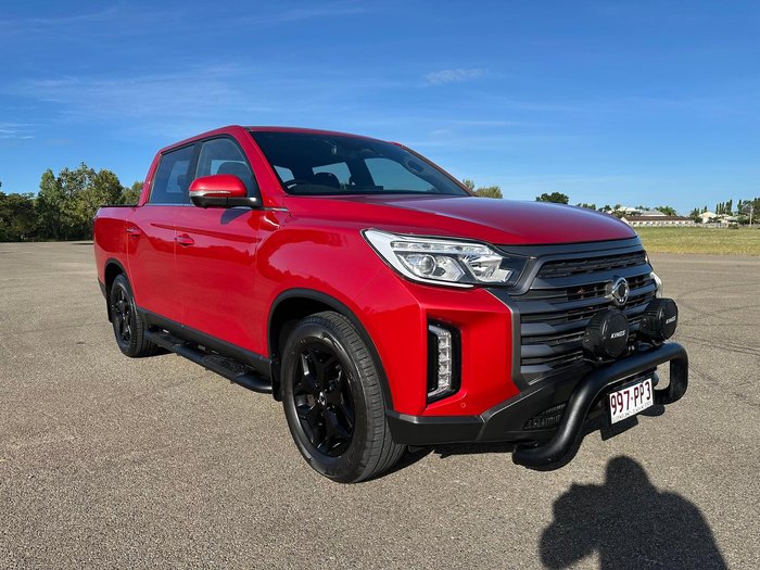 2024 KGM SsangYong Musso Ultimate Luxury Q261 MY24 4X4 Dual Range Indian Red