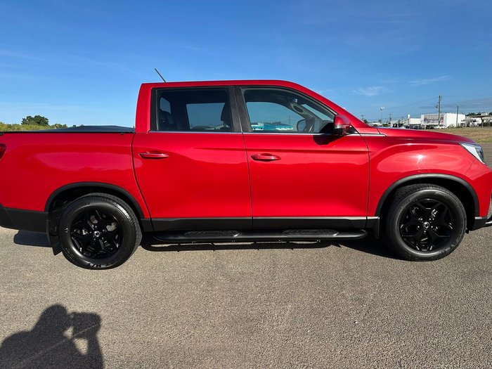 2024 KGM SsangYong Musso Ultimate Luxury Q261 MY24 4X4 Dual Range Indian Red