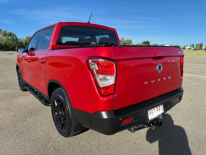 2024 KGM SsangYong Musso Ultimate Luxury Q261 MY24 4X4 Dual Range Indian Red