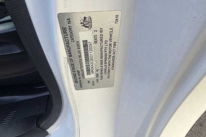 2018 Toyota Hilux SR