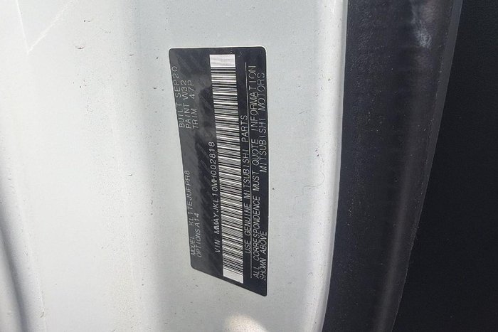 2020 Mitsubishi Triton GLX