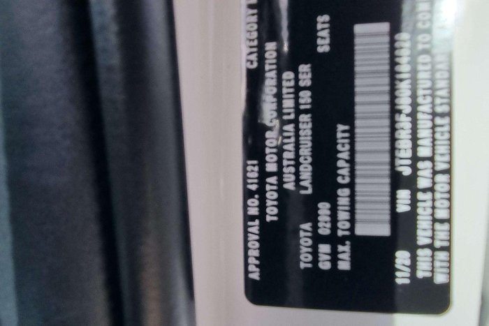 2020 Toyota Landcruiser Prado GX