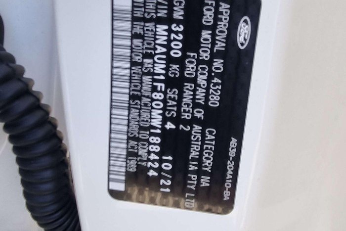 2021 Ford Ranger XL Hi-Rider