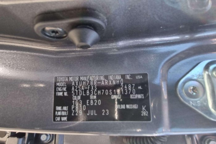 2023 Toyota Kluger GXL