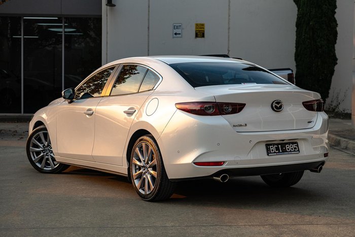 2019 Mazda 3 G20 Evolve BP Series Snowflake White Pearl