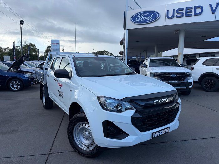 2025 Isuzu D-MAX SX MY25.5 4X4 Dual Range Mineral White