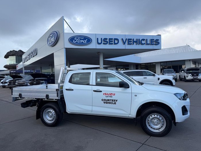 2025 Isuzu D-MAX SX MY25.5 4X4 Dual Range Mineral White