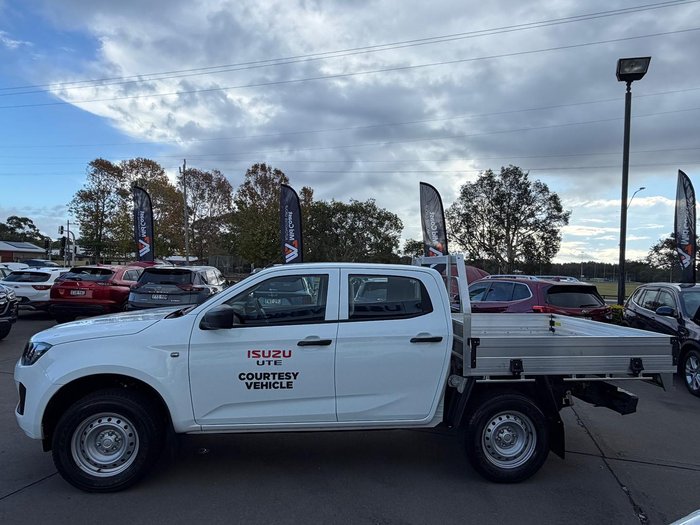 2025 Isuzu D-MAX SX MY25.5 4X4 Dual Range Mineral White