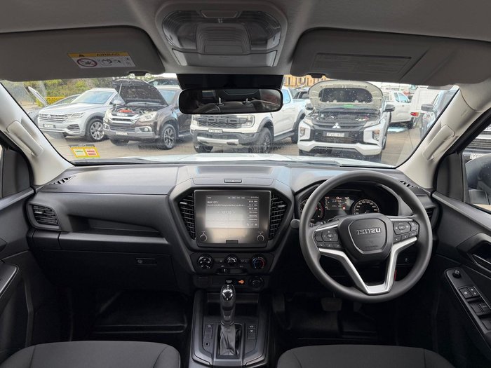 2025 Isuzu D-MAX SX MY25.5 4X4 Dual Range Mineral White