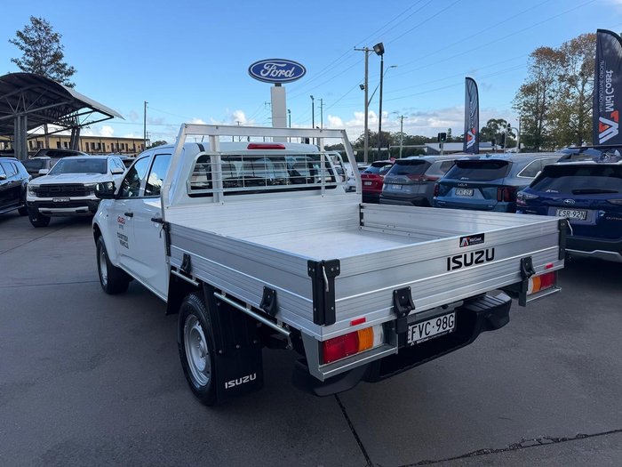 2025 Isuzu D-MAX SX MY25.5 4X4 Dual Range Mineral White