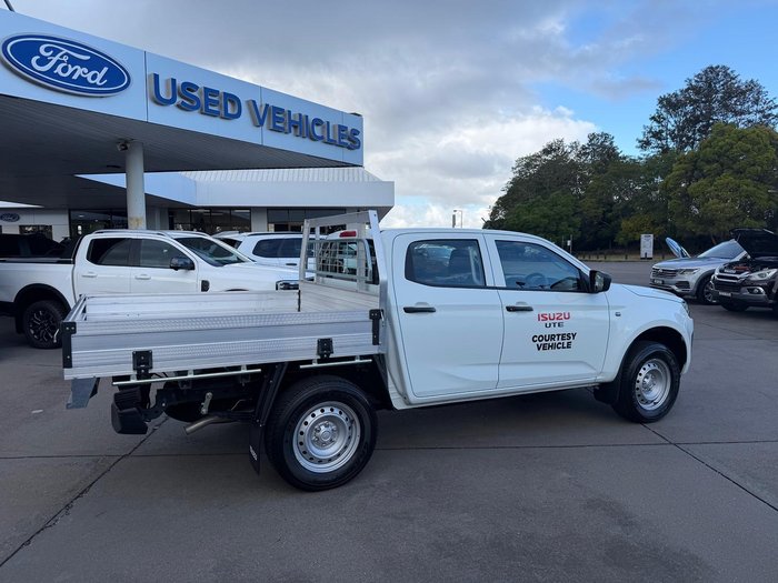 2025 Isuzu D-MAX SX MY25.5 4X4 Dual Range Mineral White