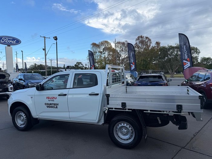 2025 Isuzu D-MAX SX MY25.5 4X4 Dual Range Mineral White