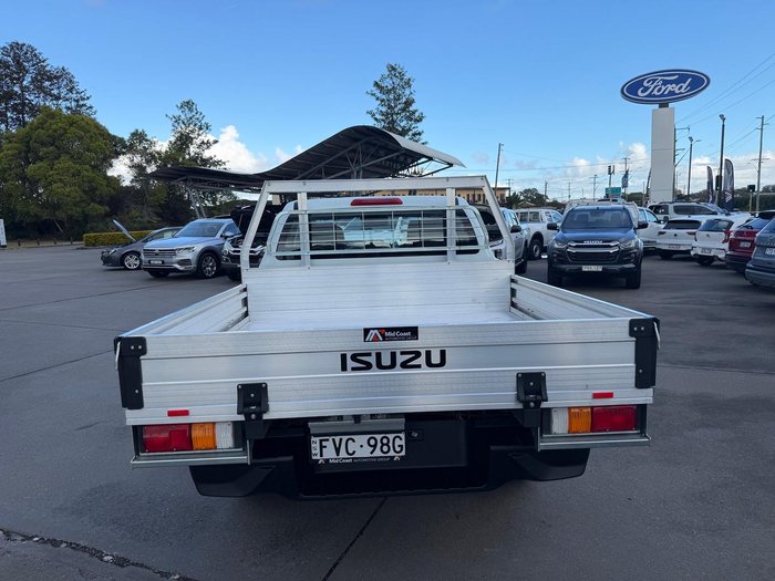 2025 Isuzu D-MAX SX MY25.5 4X4 Dual Range Mineral White