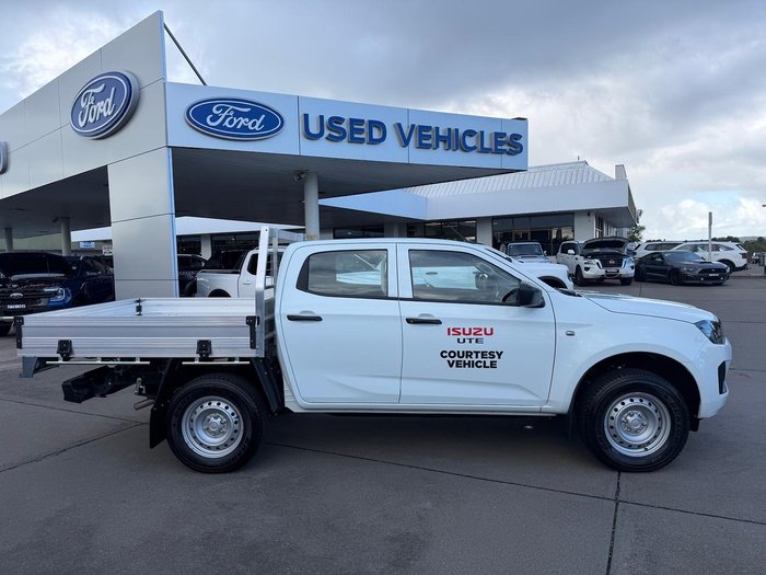 2025 Isuzu D-MAX SX MY25.5 4X4 Dual Range Mineral White