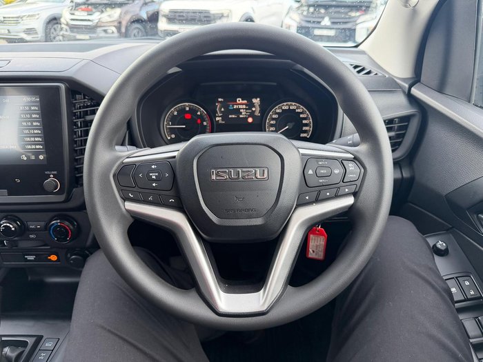 2025 Isuzu D-MAX SX MY25.5 4X4 Dual Range Mineral White