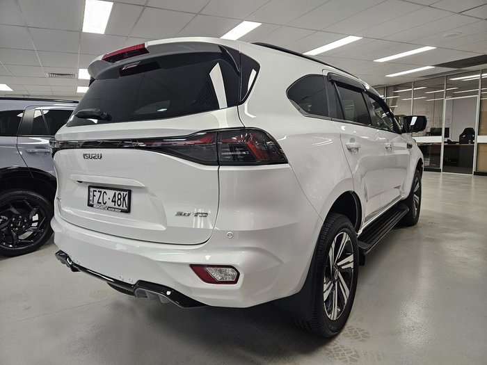 2025 Isuzu MU-X LS-T MY25.5 4X4 Dual Range Moonstone White