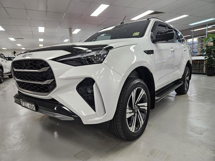 2025 Isuzu MU-X LS-T MY25.5 4X4 Dual Range Moonstone White