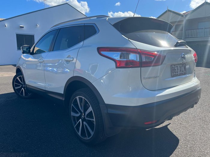 2016 Nissan QASHQAI Ti J11 Ivory Pearl