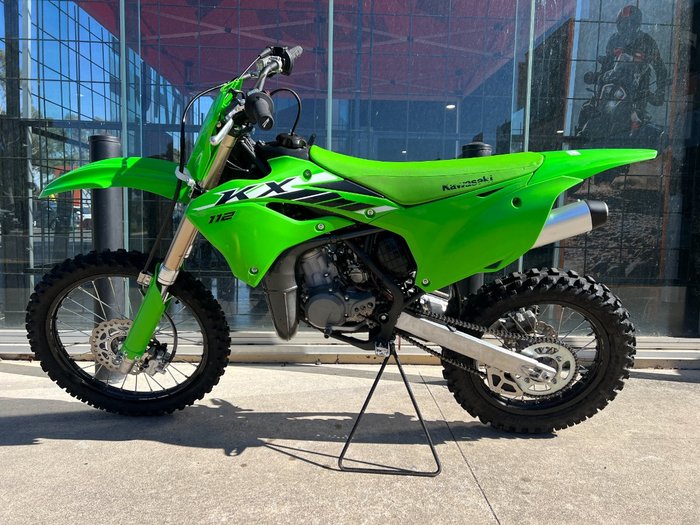 2025 Kawasaki 2025 Kawasaki 112CC KX112 (KX112ASFNN) Motocross GREEN