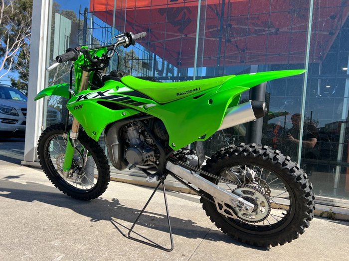 2025 Kawasaki 2025 Kawasaki 112CC KX112 (KX112ASFNN) Motocross GREEN