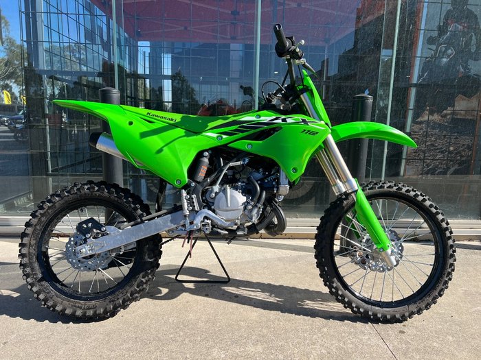 2025 Kawasaki 2025 Kawasaki 112CC KX112 (KX112ASFNN) Motocross GREEN