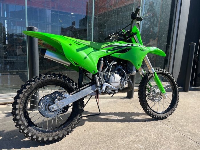 2025 Kawasaki 2025 Kawasaki 112CC KX112 (KX112ASFNN) Motocross GREEN