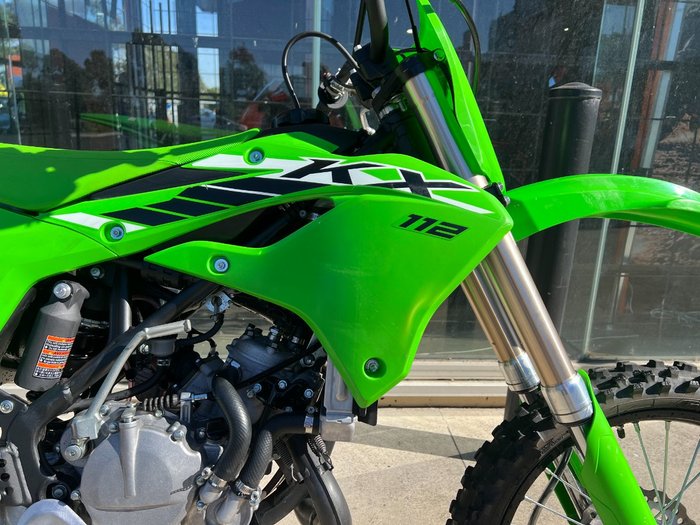 2025 Kawasaki 2025 Kawasaki 112CC KX112 (KX112ASFNN) Motocross GREEN